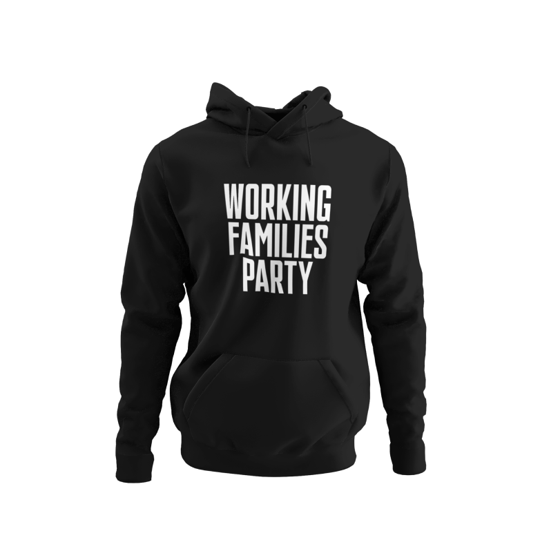 Hoodie ( White  Print )