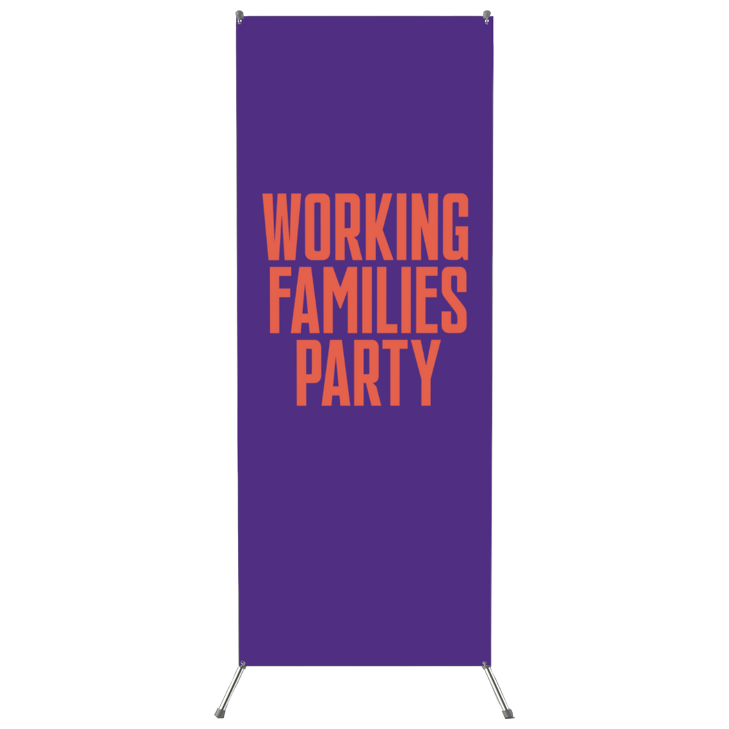 Banner Stand ( Grape Purple )