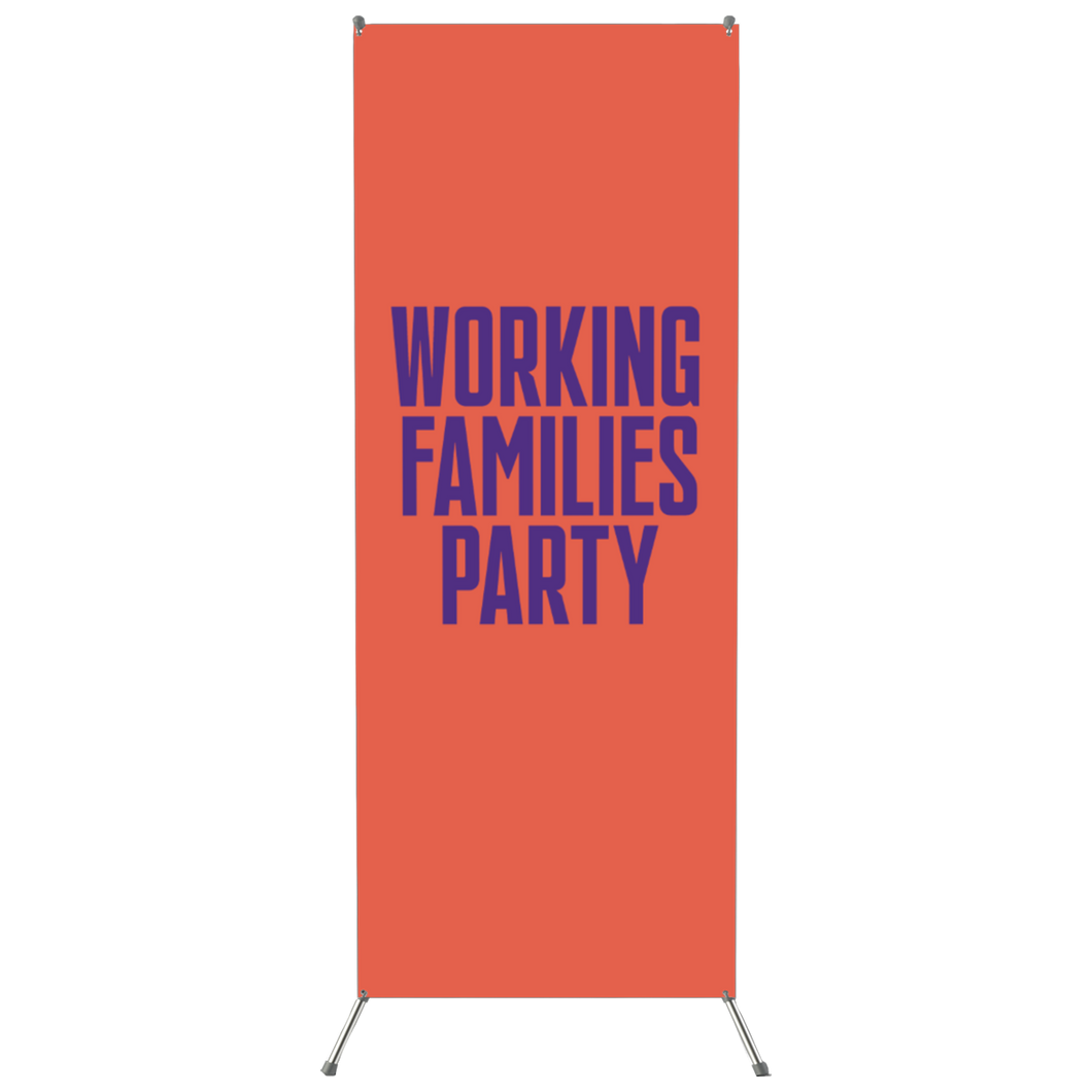 Banner Stand ( Working Orange )