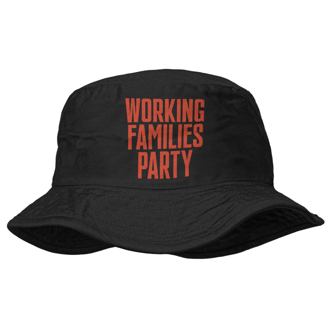 Bucket Hat ( Working Orange Print )